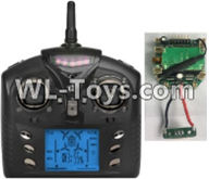 Wltoys Q323 Parts-20-01 Transmitter & Circuit board,Receiver board,Wltoys Q323 RC Quadcopter Drone Spare Parts Accessories,Wltoys Model Q323-B Q323-C Q323-E Replacement Accessories